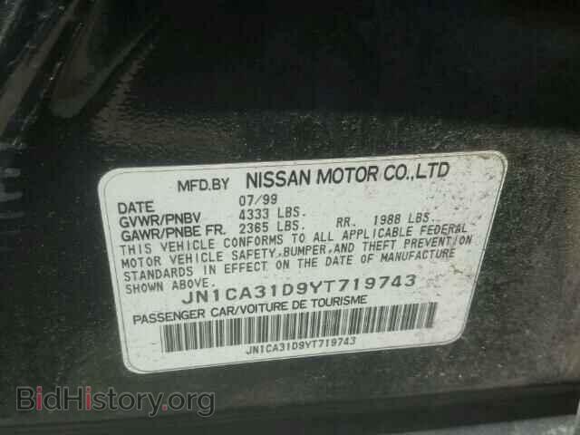 2000 NISSAN MAXIMA - VIN: JN1CA31D9YT719743 - Фото 10