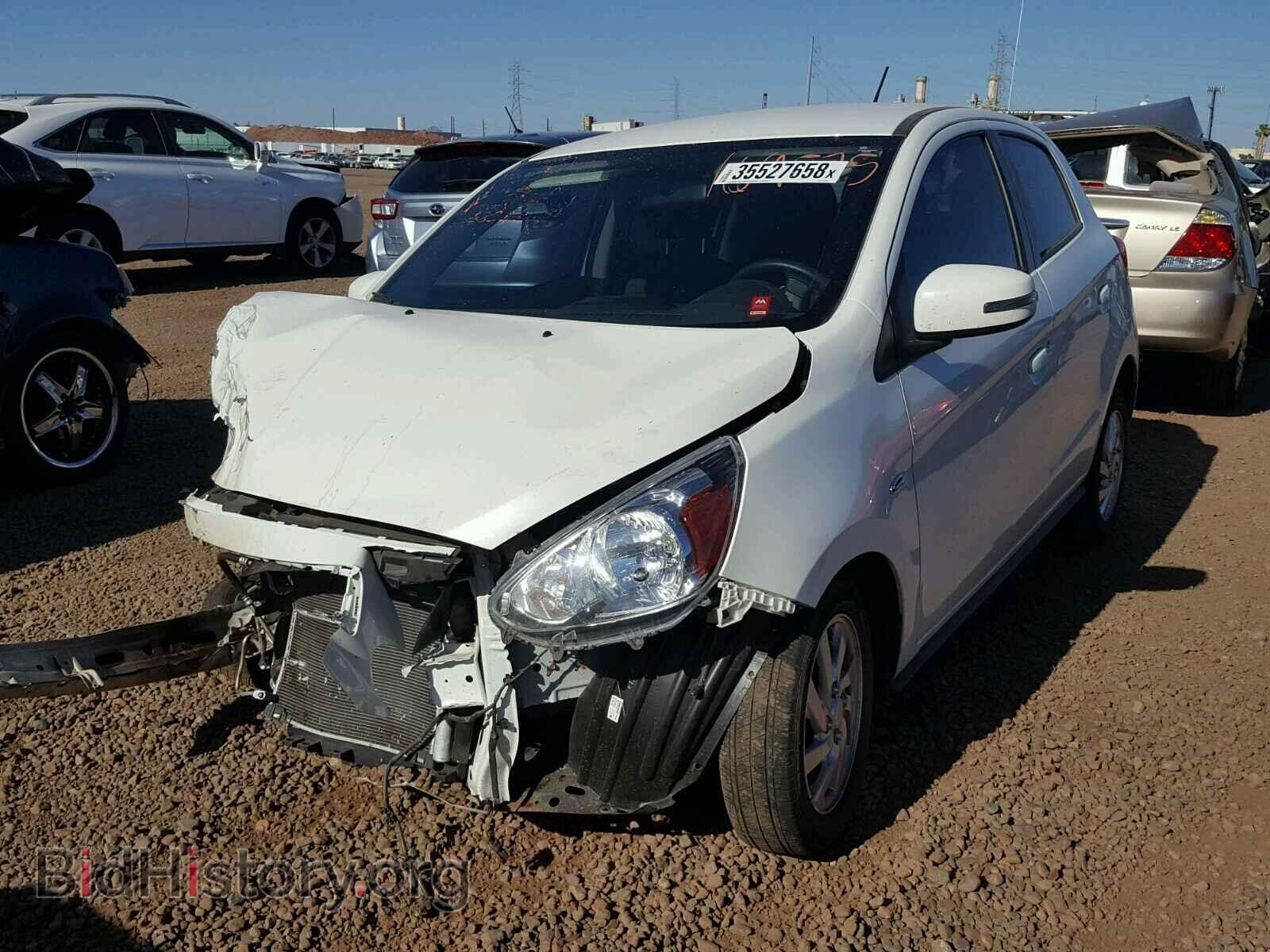 2017 MITSUBISHI MIRAGE - VIN: ML32A4HJ9HH013419 - Фото 2