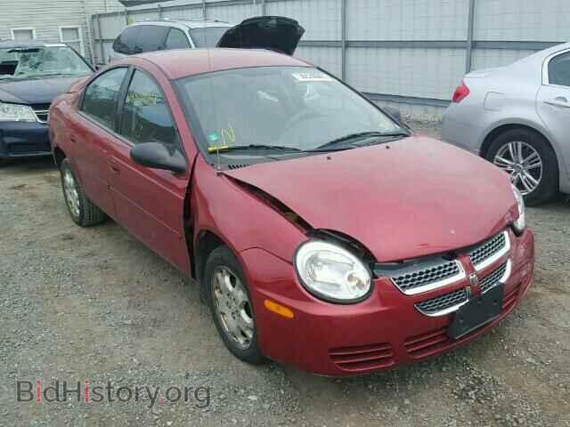 Photo 1B3ES56CX5D260499 - DODGE NEON 2005