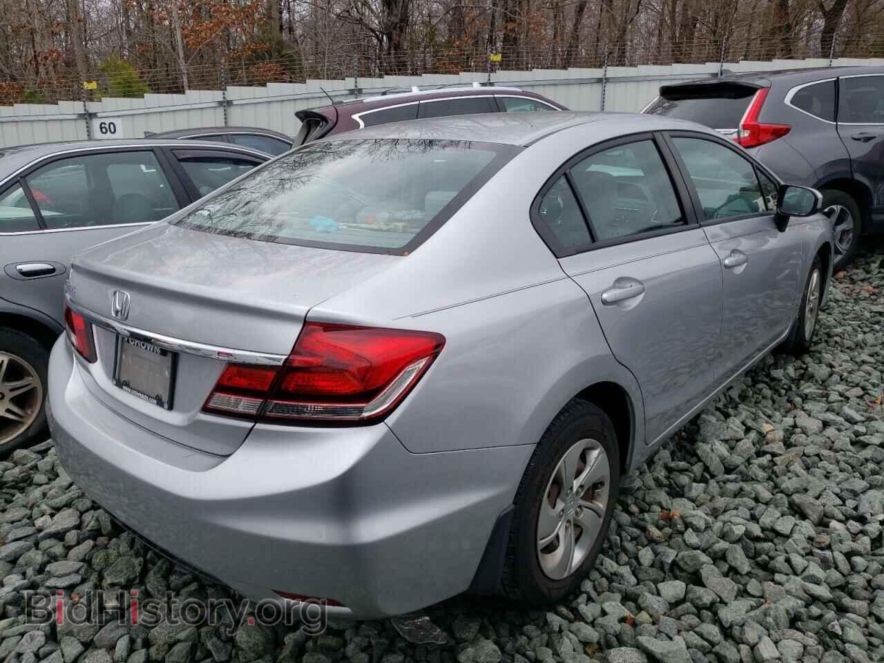 2014 HONDA CIVIC - VIN: 19XFB2F50EE254101 - Фото 4