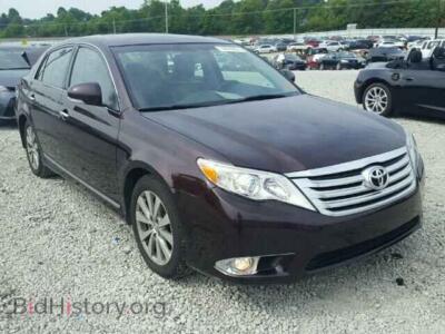 2011 Toyota AVALON Avalon/LIM, темно-бордовый — VIN 4T1BK3DBXBU390435, Copart
