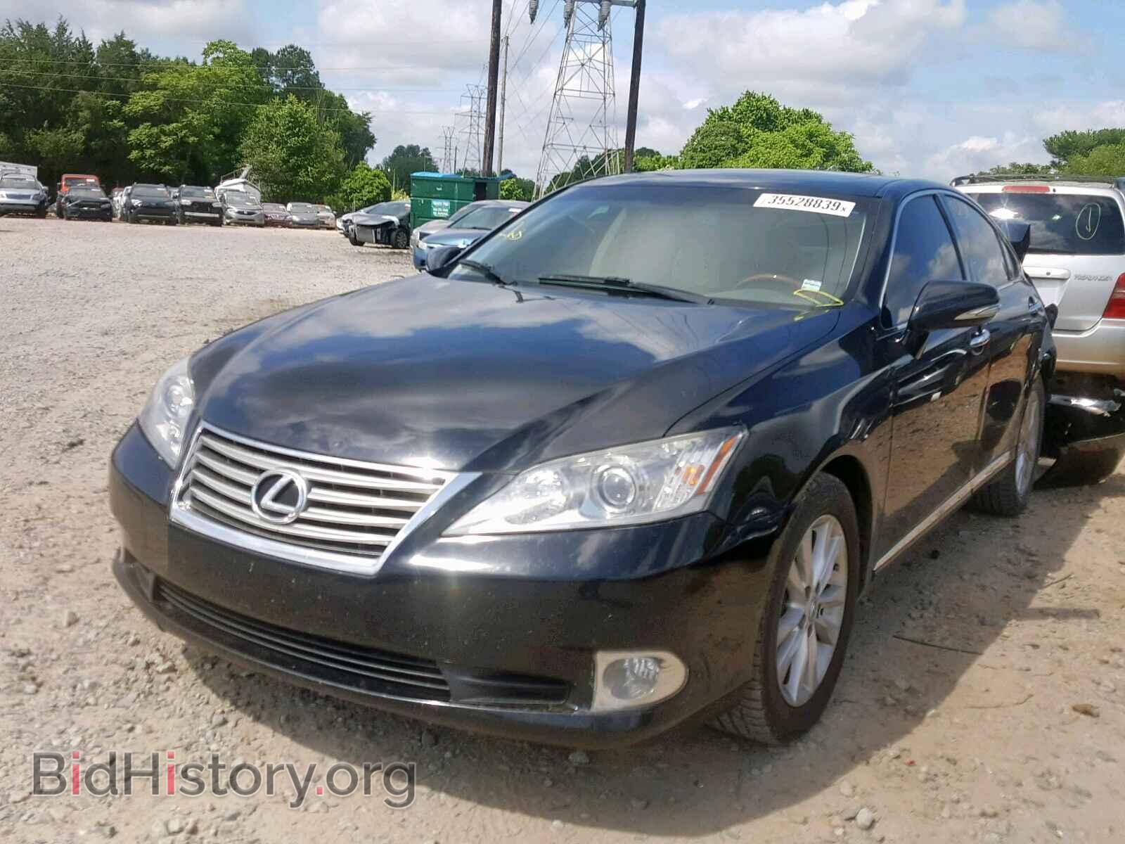 2011 LEXUS ES350 - VIN: JTHBK1EG0B2469027 - Фото 2