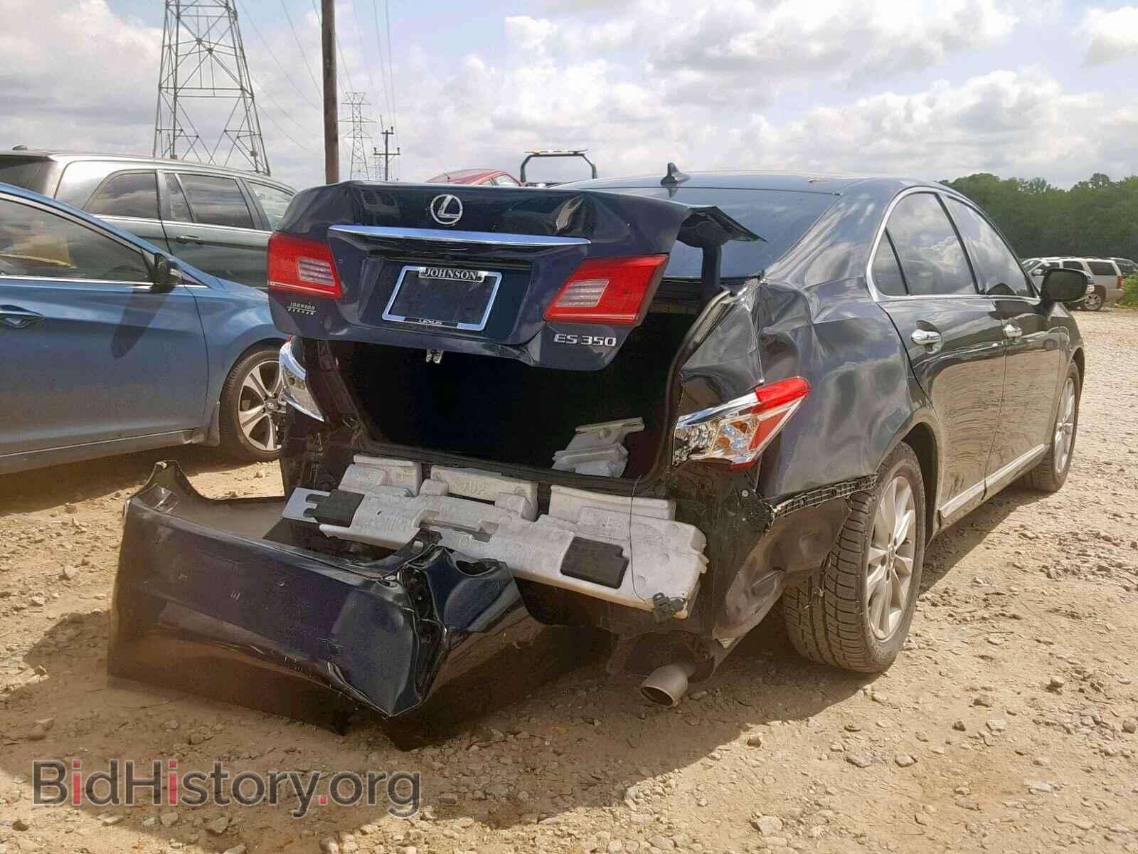 2011 LEXUS ES350 - VIN: JTHBK1EG0B2469027 - Фото 4