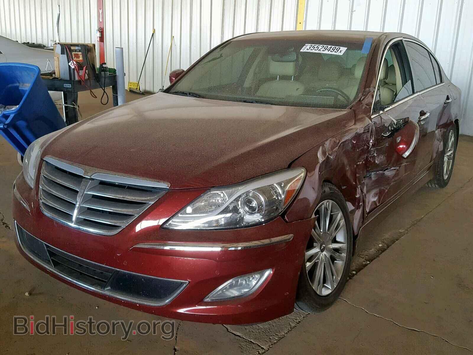 2012 HYUNDAI GENESIS - VIN: KMHGC4DD1CU164893 - Фото 2