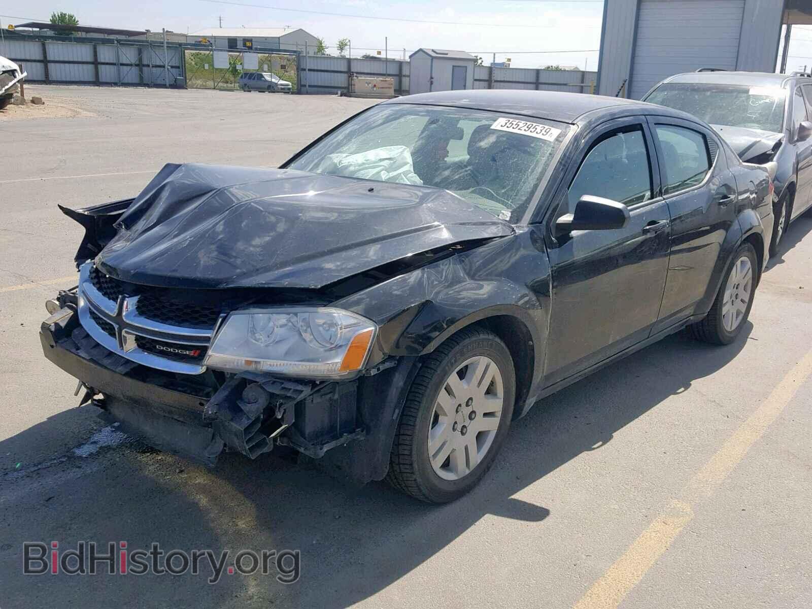 2012 DODGE AVENGER - VIN: 1C3CDZABXCN204600 - Фото 2