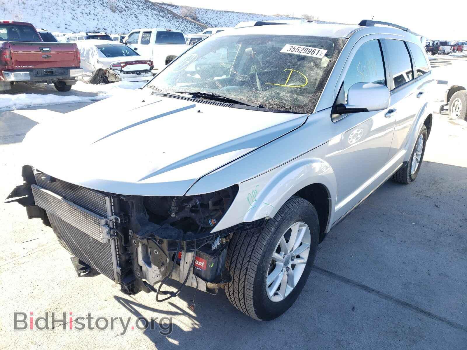 2014 DODGE JOURNEY - VIN: 3C4PDDBG7ET297735 - Фото 2