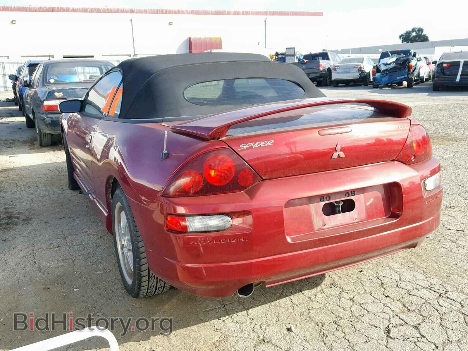 2001 MITSUBISHI ECLIPSE - VIN: 4A3AE85H01E159556 - Фото 3