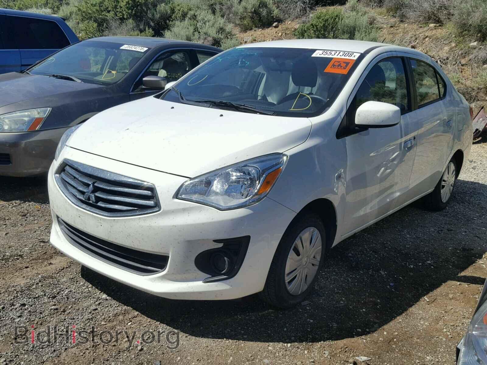 2017 MITSUBISHI MIRAGE - VIN: ML32F3FJ5HHF06595 - Фото 2