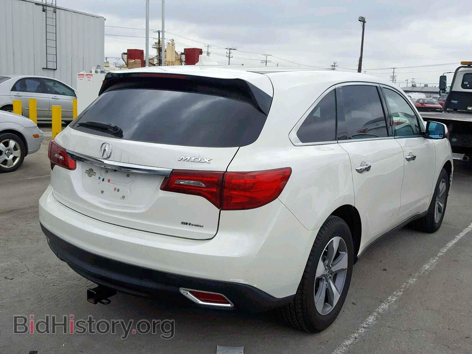 2014 ACURA MDX - VIN: 5FRYD4H29EB009906 - Фото 4