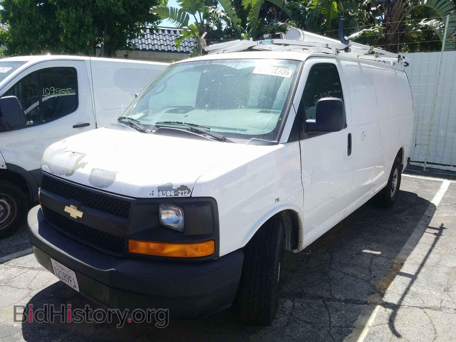 2012 CHEVROLET EXPRESS - VIN: 1GCWGFCB4C1124910 - Фото 2