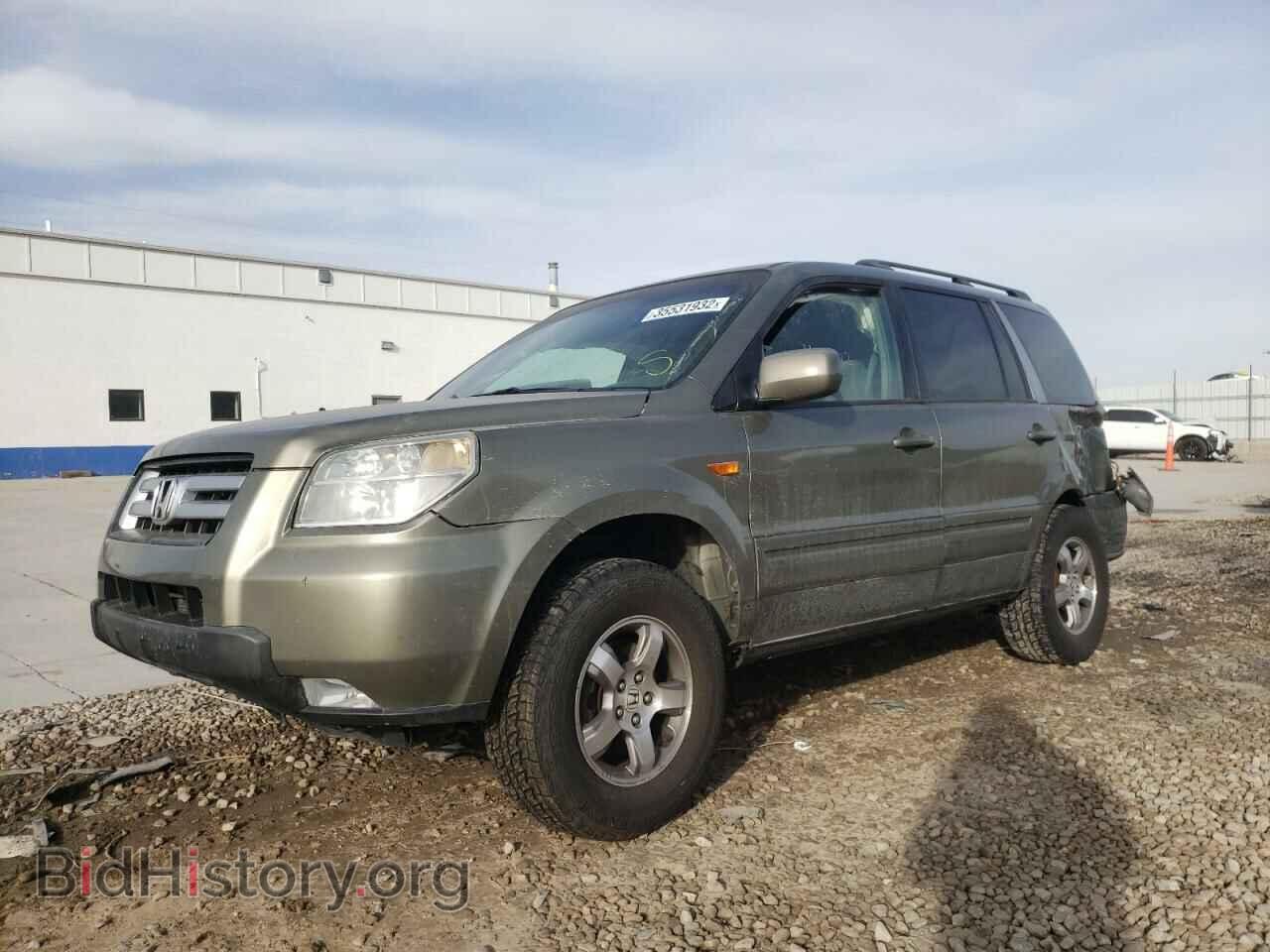 2007 HONDA PILOT - VIN: 2HKYF18467H507447 - Фото 2