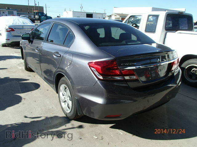 2014 HONDA CIVIC - VIN: 19XFB2F5XEE051927 - Фото 3