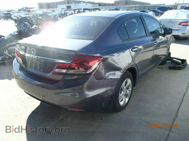 2014 HONDA CIVIC - VIN: 19XFB2F5XEE051927 - Фото 4