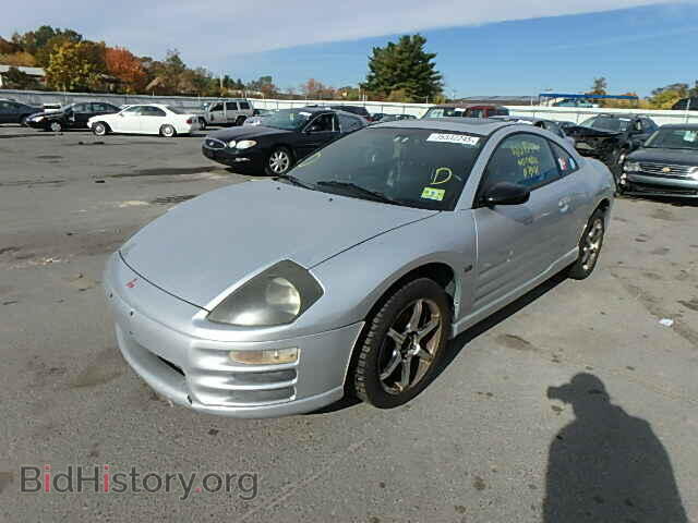 2001 MITSUBISHI ECLIPSE - VIN: 4A3AC54H01E186892 - Фото 2