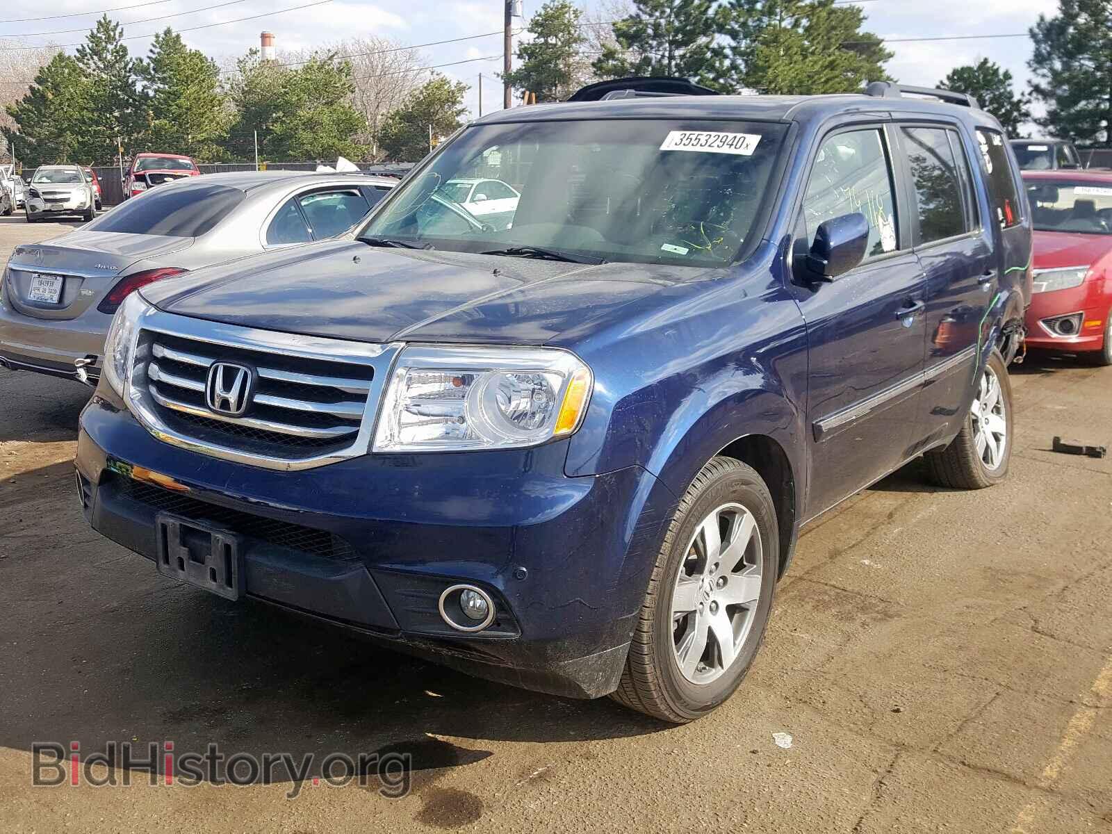 2015 HONDA PILOT - VIN: 5FNYF4H95FB062953 - Фото 2