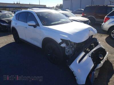 2020 Mazda CX-5 CX-5 Grand, white — VIN JM3KFADM6L0767230, Copart