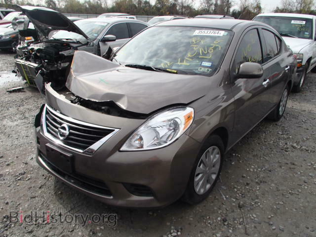 2014 NISSAN VERSA - VIN: 3N1CN7AP4EL839536 - Фото 2