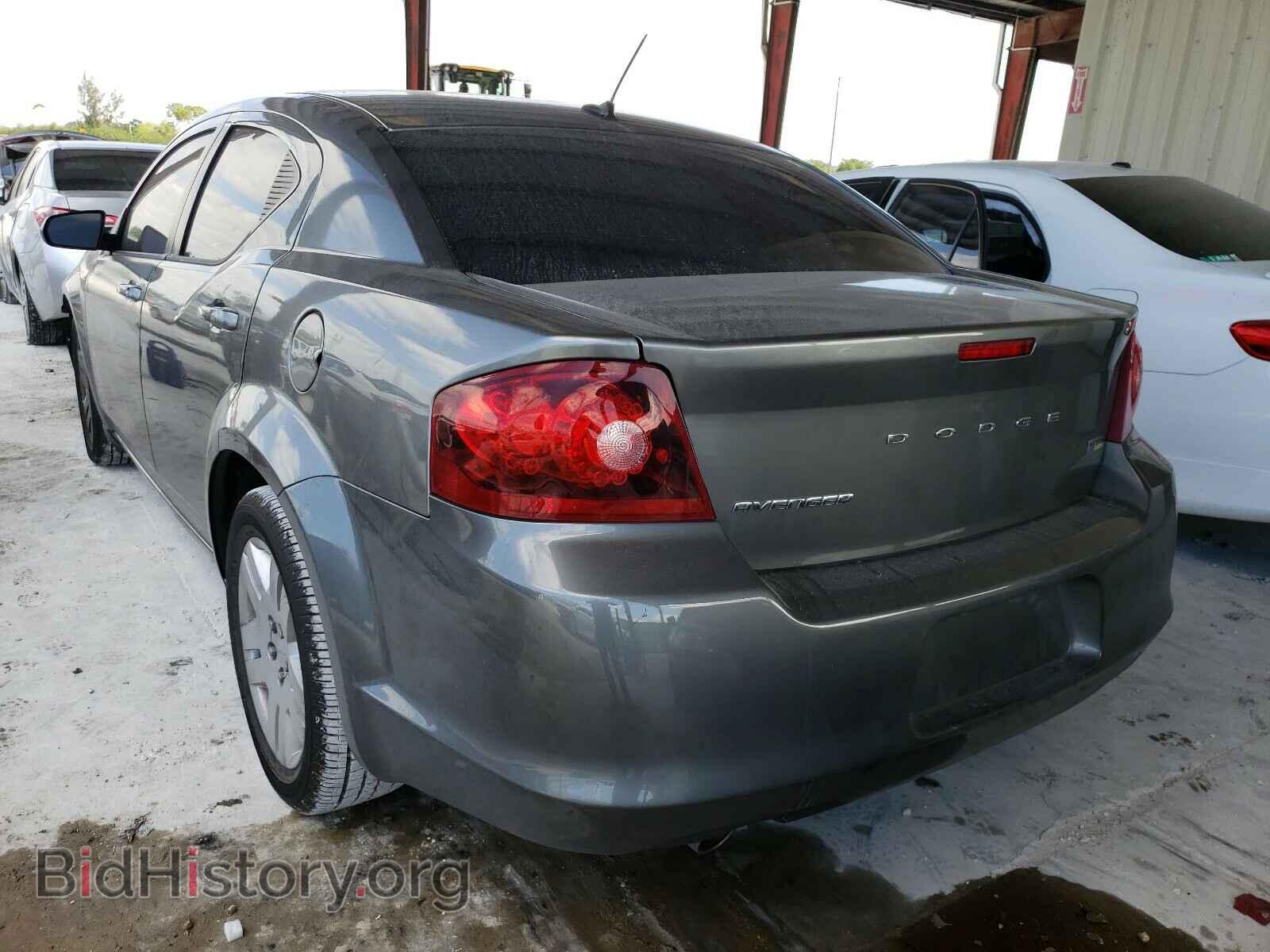 2013 DODGE AVENGER - VIN: 1C3CDZAG4DN711702 - Фото 3