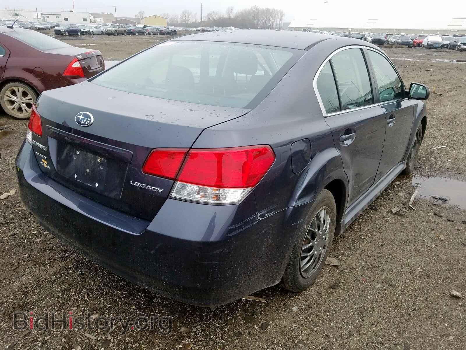 2013 SUBARU LEGACY - VIN: 4S3BMCA64D3012125 - Фото 4