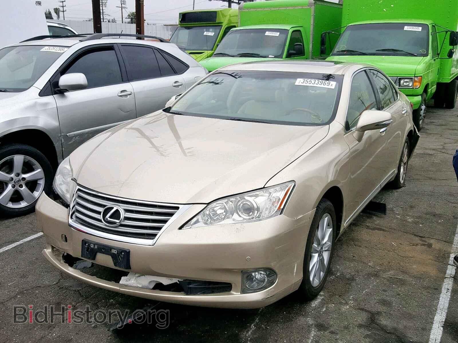 2011 LEXUS ES350 - VIN: JTHBK1EG8B2465369 - Фото 2
