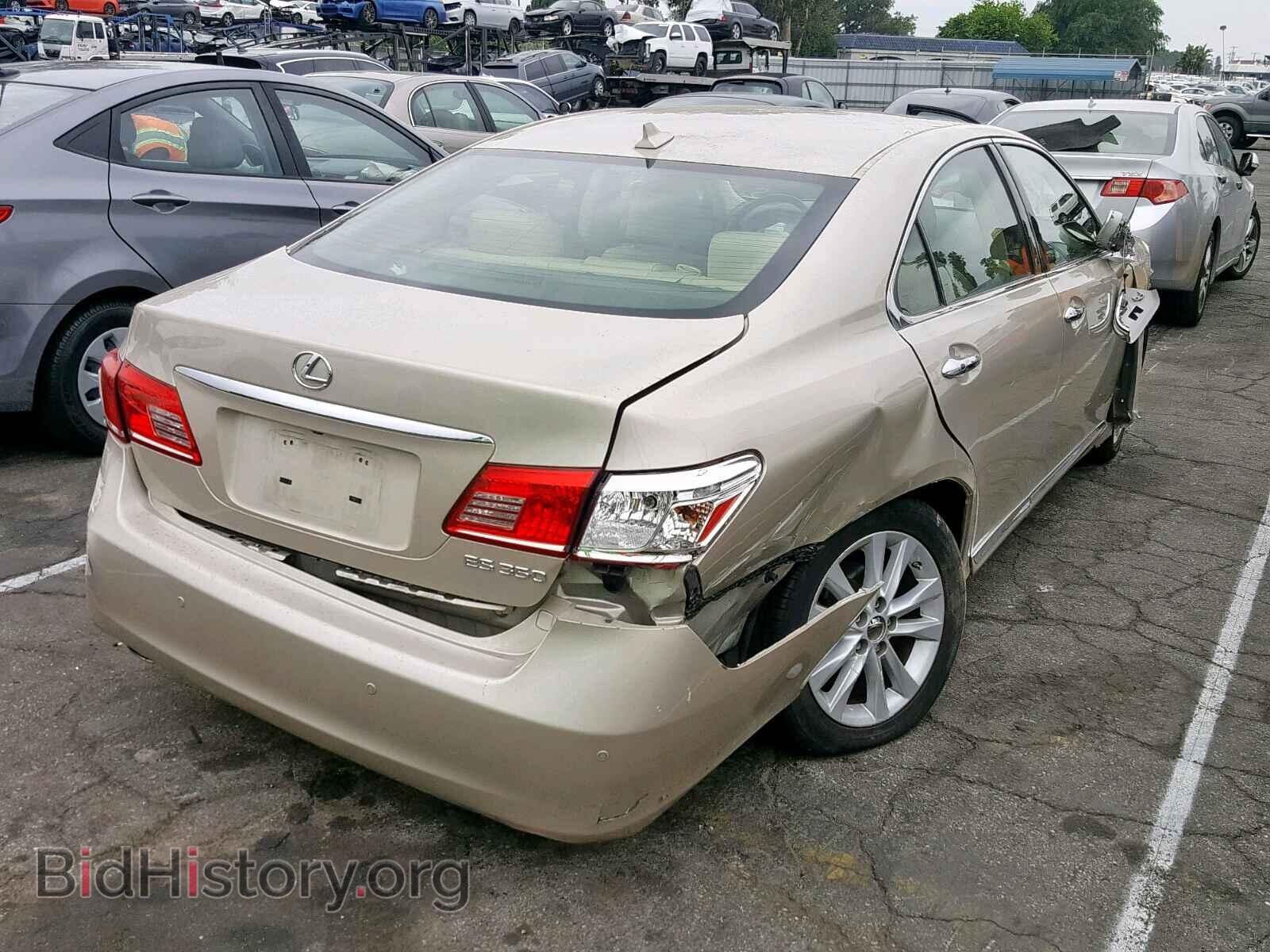 2011 LEXUS ES350 - VIN: JTHBK1EG8B2465369 - Фото 4