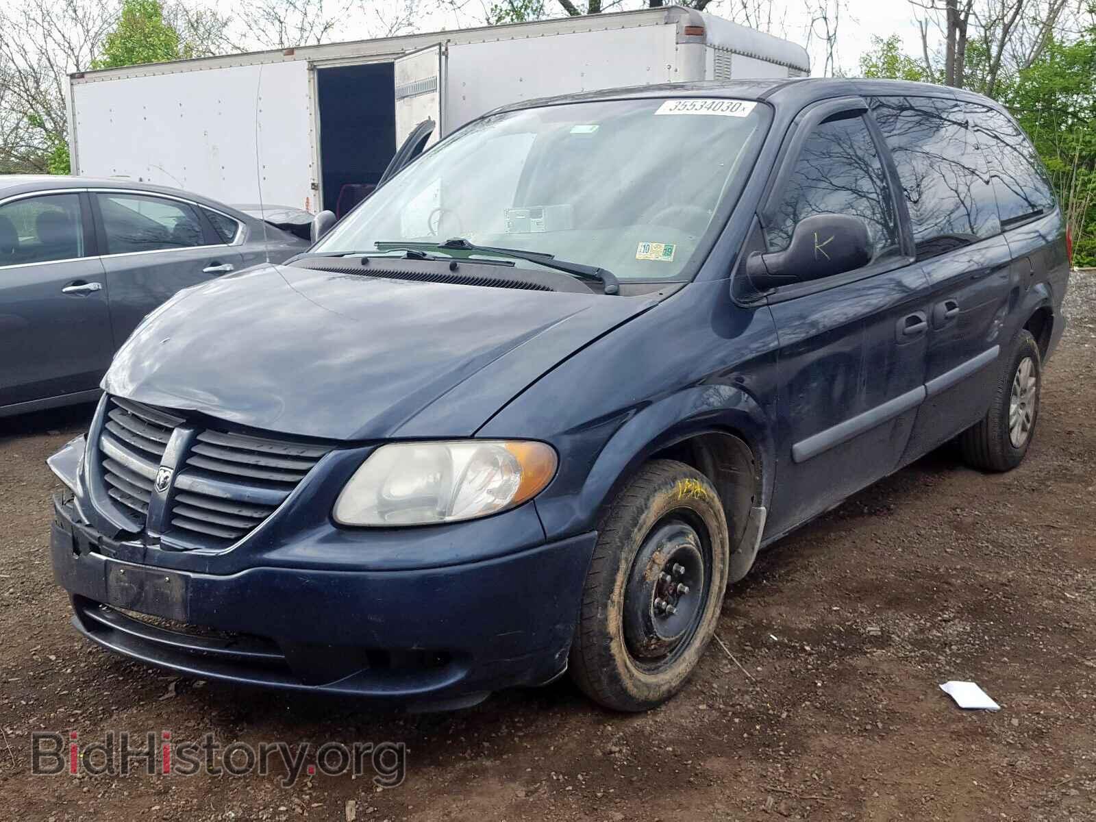 2007 DODGE CARAVAN - VIN: 1D4GP24R77B243756 - Фото 2