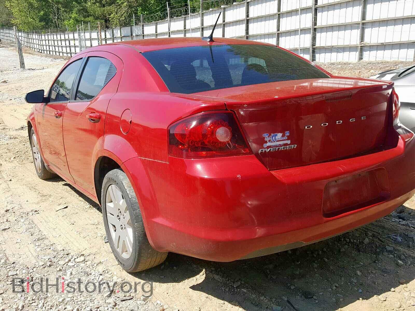 2013 DODGE AVENGER - VIN: 1C3CDZAB0DN529998 - Фото 3