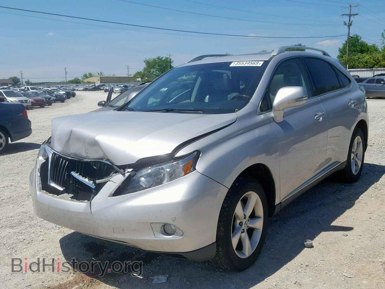 2011 LEXUS RX 350 - VIN: 2T2BK1BA4BC088425 - Фото 2
