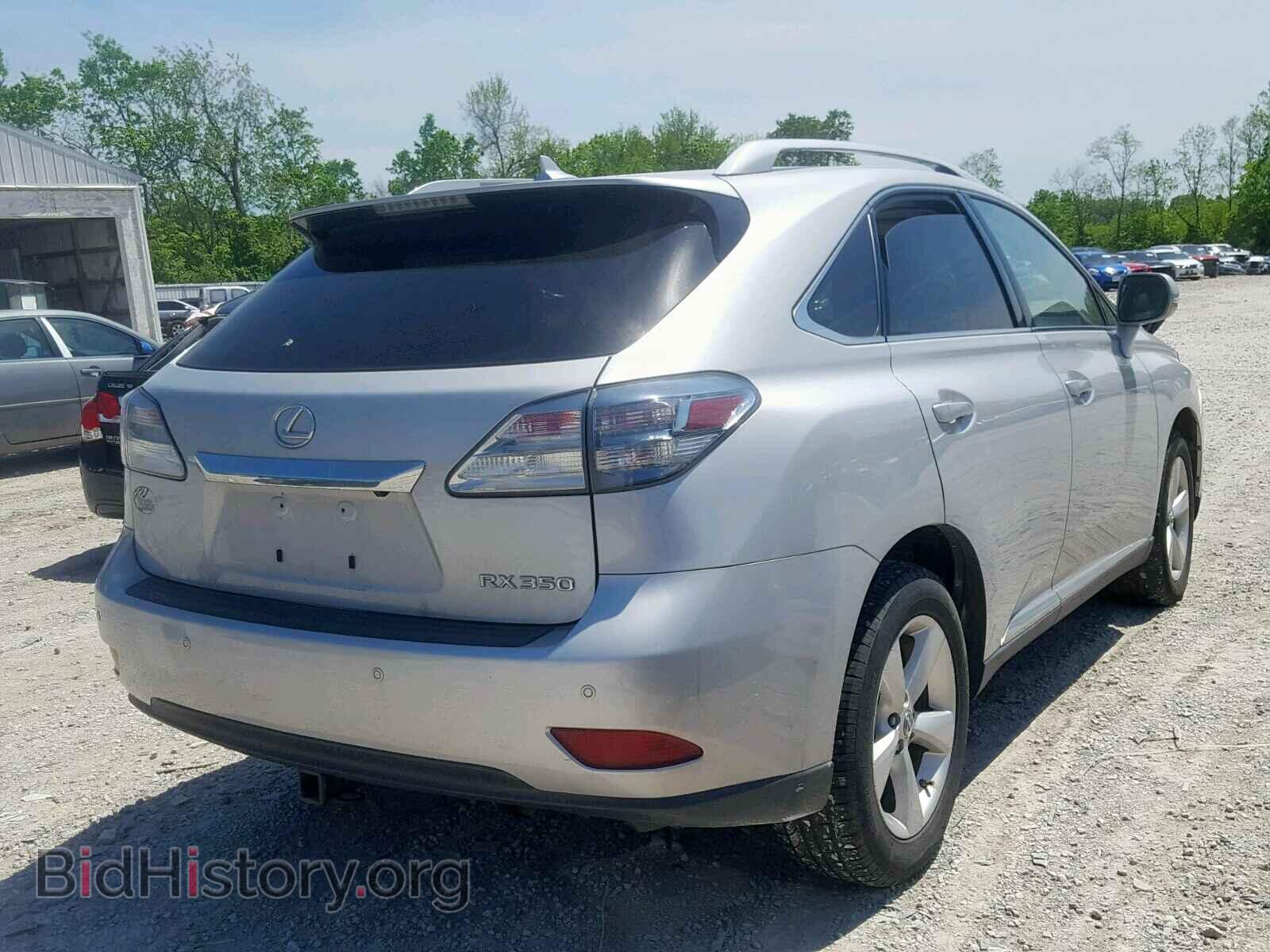 2011 LEXUS RX 350 - VIN: 2T2BK1BA4BC088425 - Фото 4