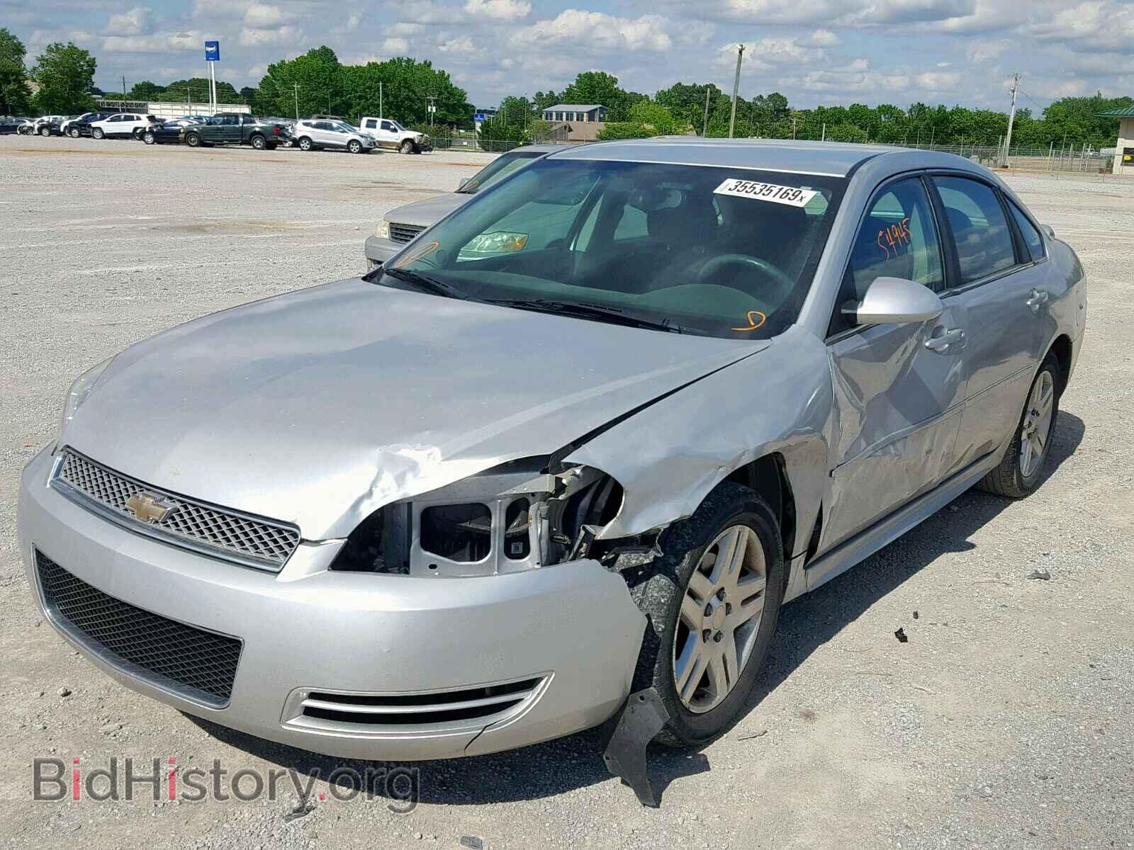 2014 CHEVROLET IMPALA - VIN: 2G1WB5E31E1144505 - Фото 2