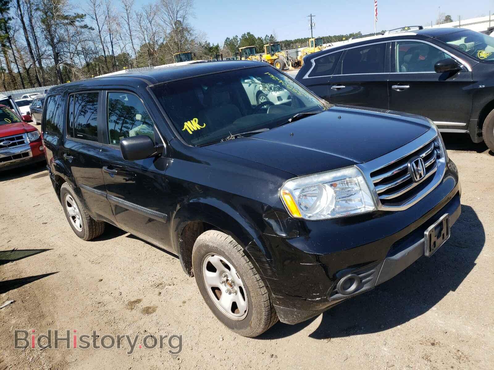 Photo 5FNYF3H29CB017720 - HONDA PILOT 2012