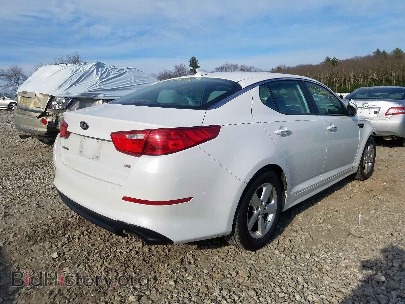 2015 KIA OPTIMA - VIN: 5XXGM4A79FG486093 - Photo 4
