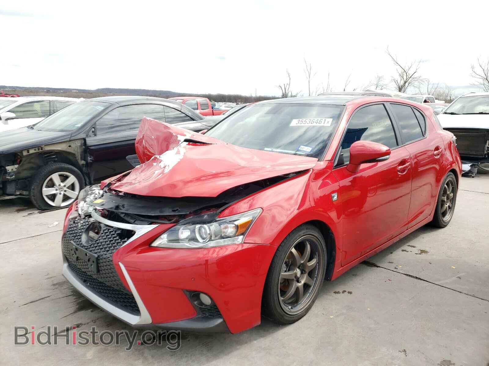 2015 LEXUS CT 200 - VIN: JTHKD5BH2F2210897 - Фото 2