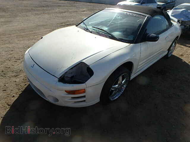 2003 MITSUBISHI ECLIPSE - VIN: 4A3AE55H03E117230 - Фото 2