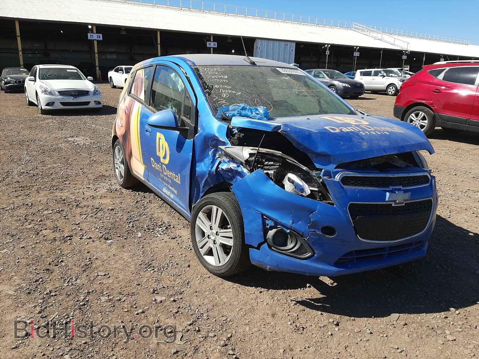 Photo KL8CB6S90DC510206 - CHEVROLET SPARK 2013