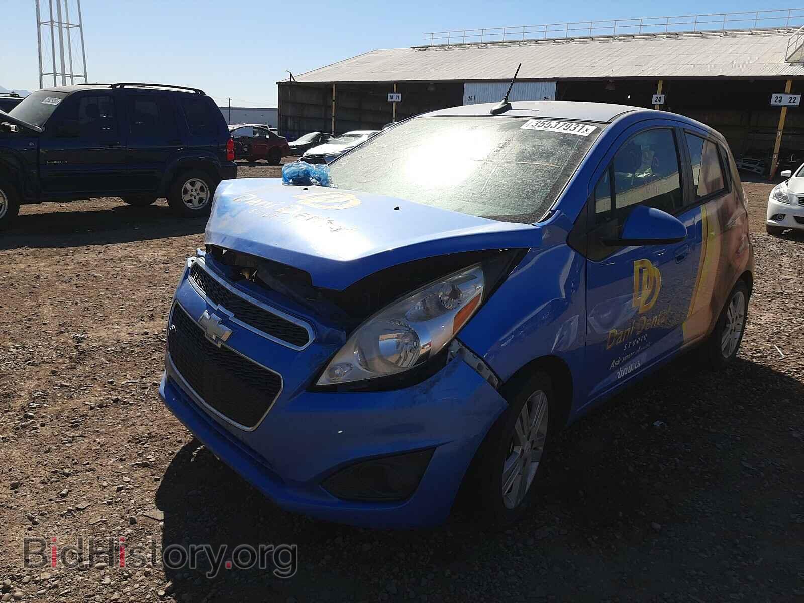 2013 CHEVROLET SPARK - VIN: KL8CB6S90DC510206 - Фото 2
