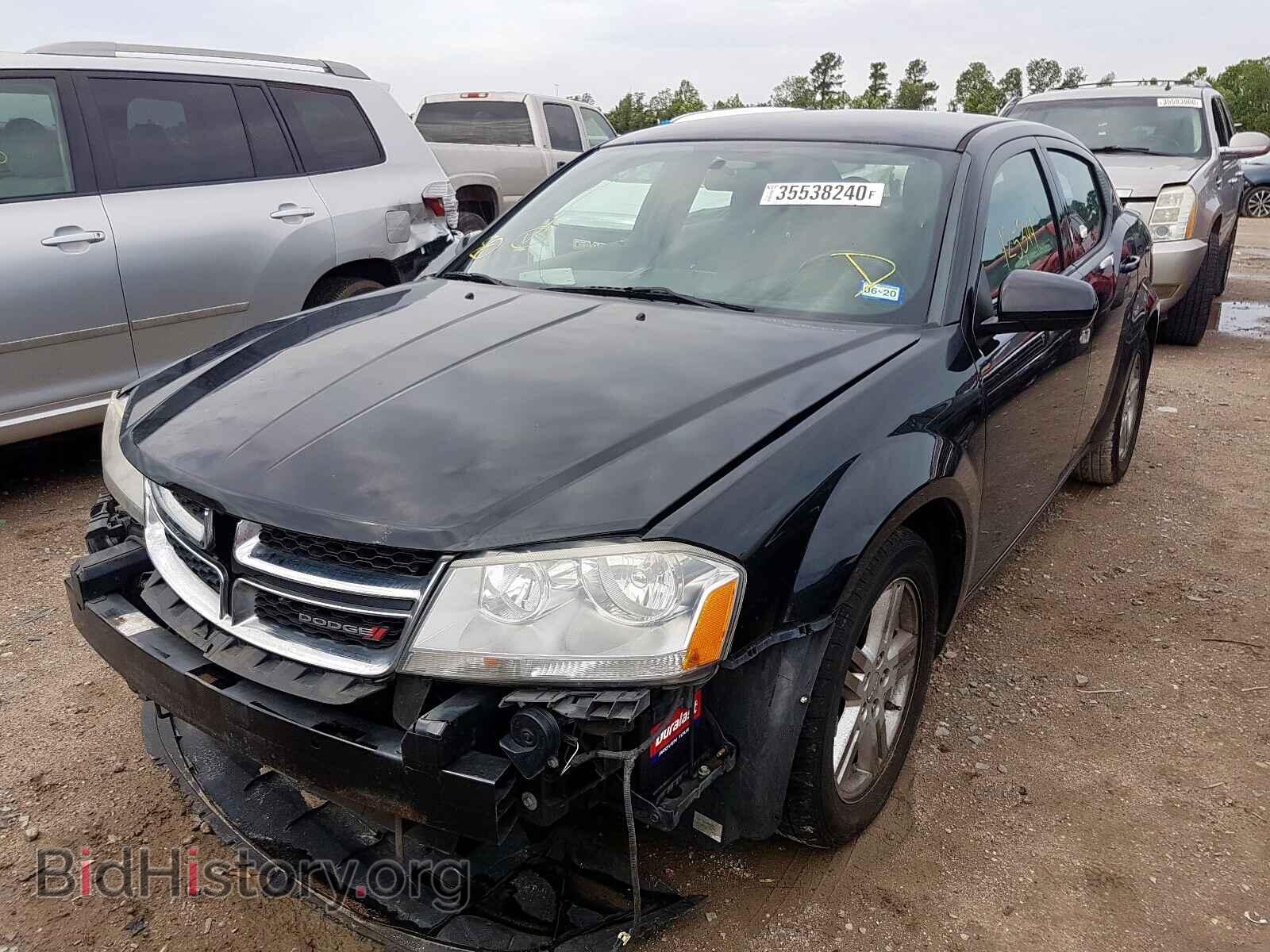 2014 DODGE AVENGER - VIN: 1C3CDZCB0EN117367 - Фото 2
