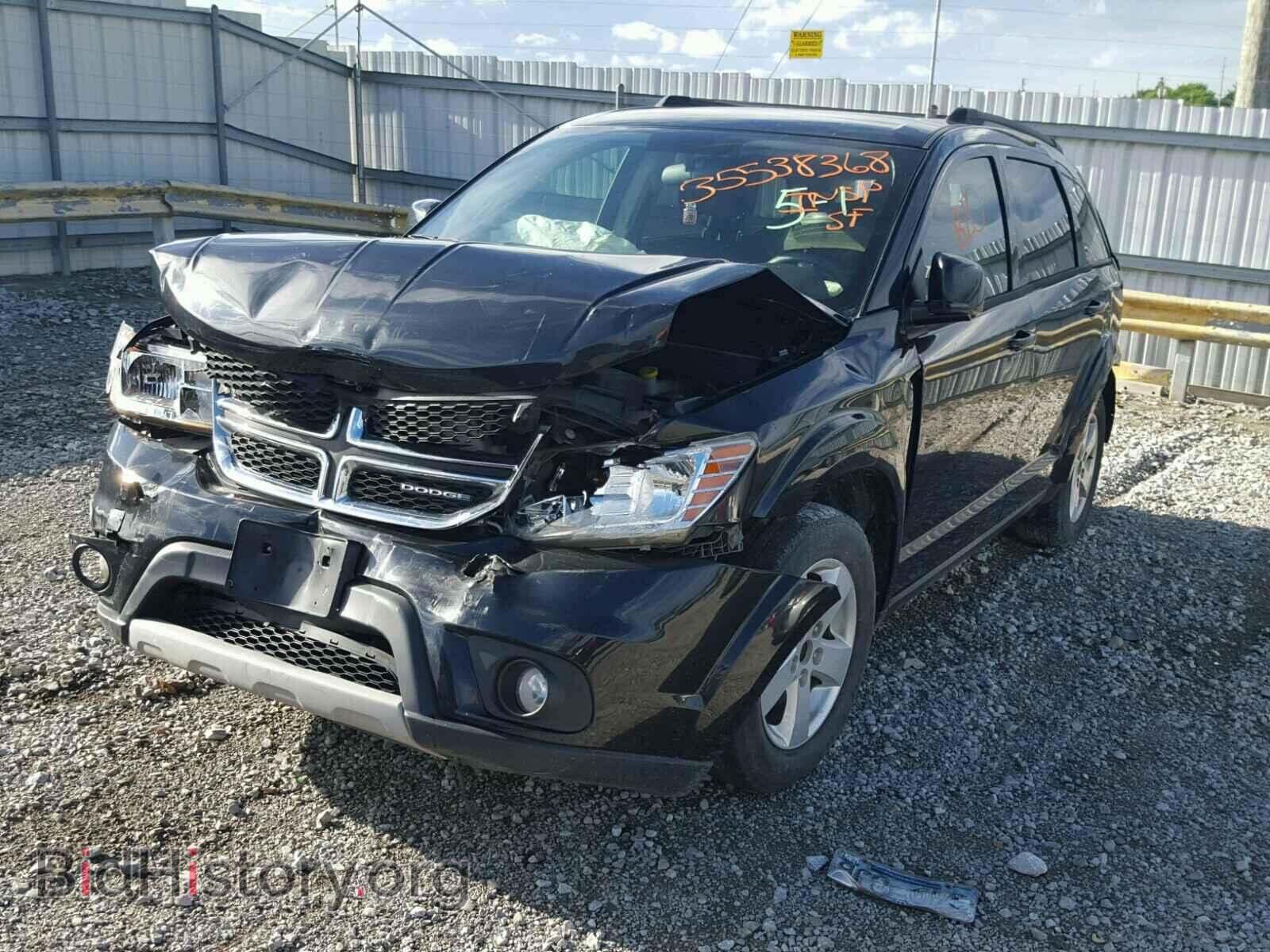 2012 DODGE JOURNEY - VIN: 3C4PDCBGXCT158898 - Фото 2