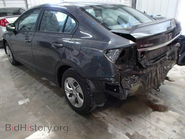 2013 HONDA CIVIC - VIN: 2HGFB2F57DH565495 - Фото 3