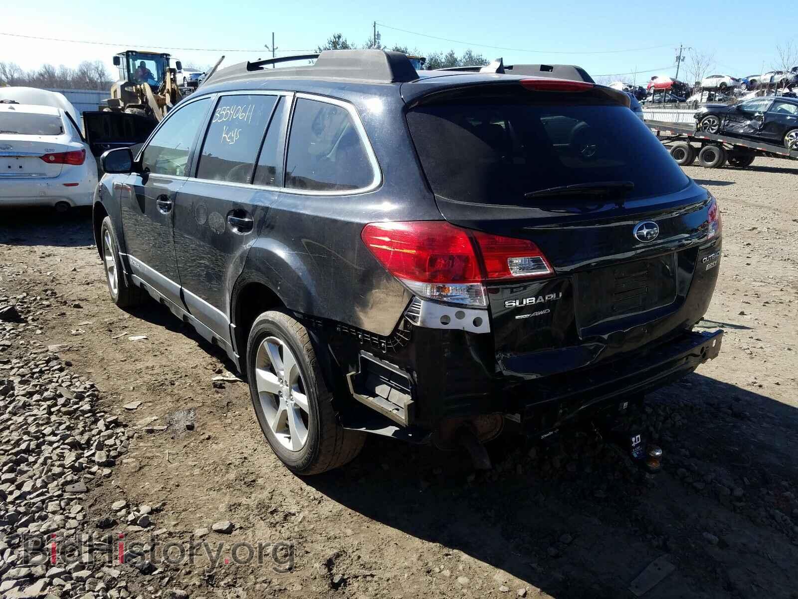 2014 SUBARU OUTBACK - VIN: 4S4BRBMC8E3225315 - Фото 3