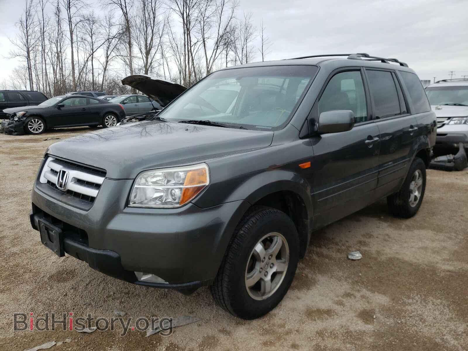 2007 HONDA PILOT - VIN: 2HKYF18567H508350 - Фото 2