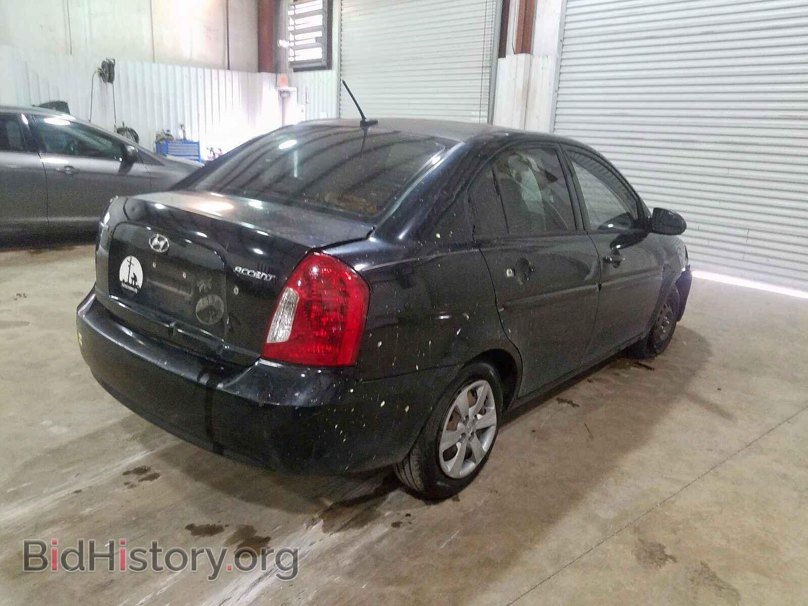 2009 HYUNDAI ACCENT - VIN: KMHCN46C59U304207 - Фото 4