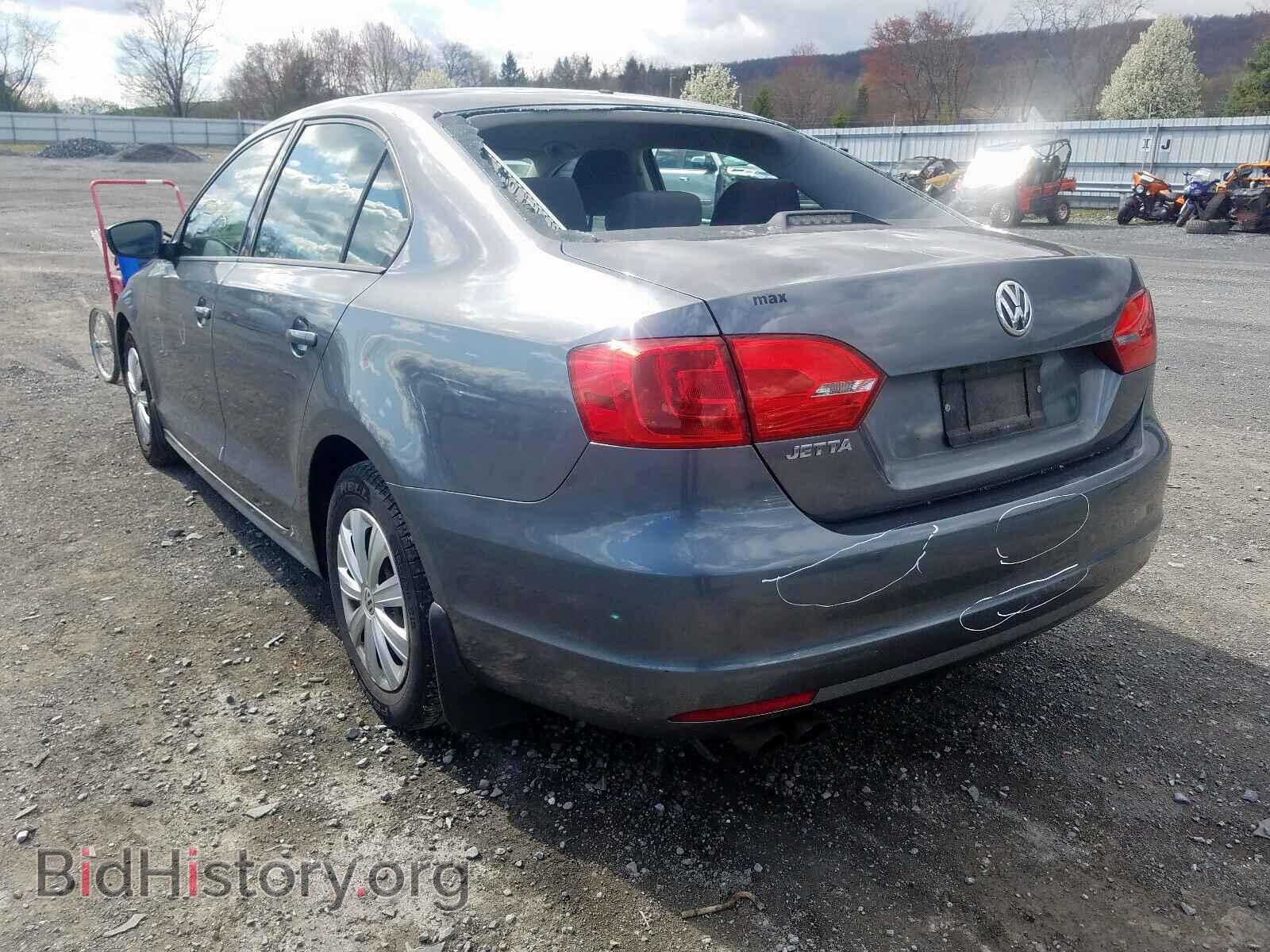 2012 VOLKSWAGEN JETTA - VIN: 3VW2K7AJ2CM378337 - Фото 3