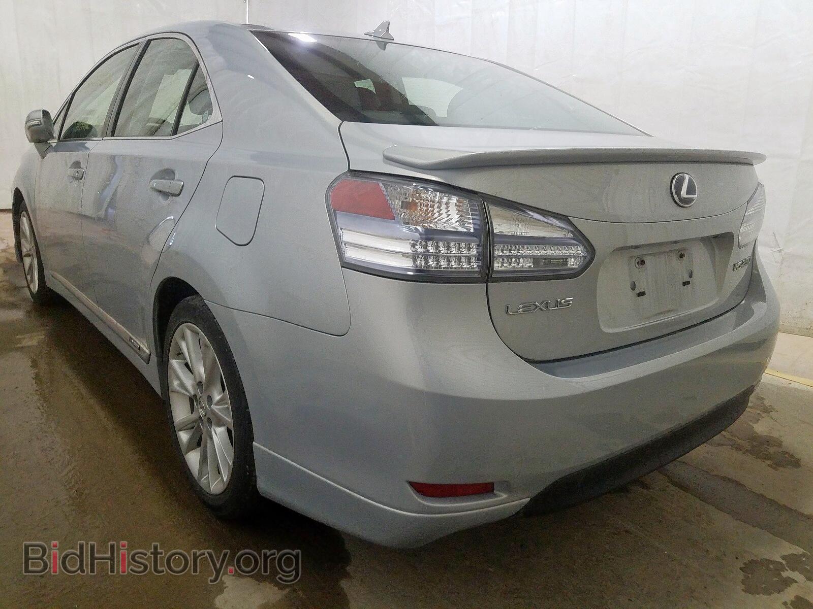 2010 LEXUS HS - VIN: JTHBB1BA7A2006378 - Фото 3