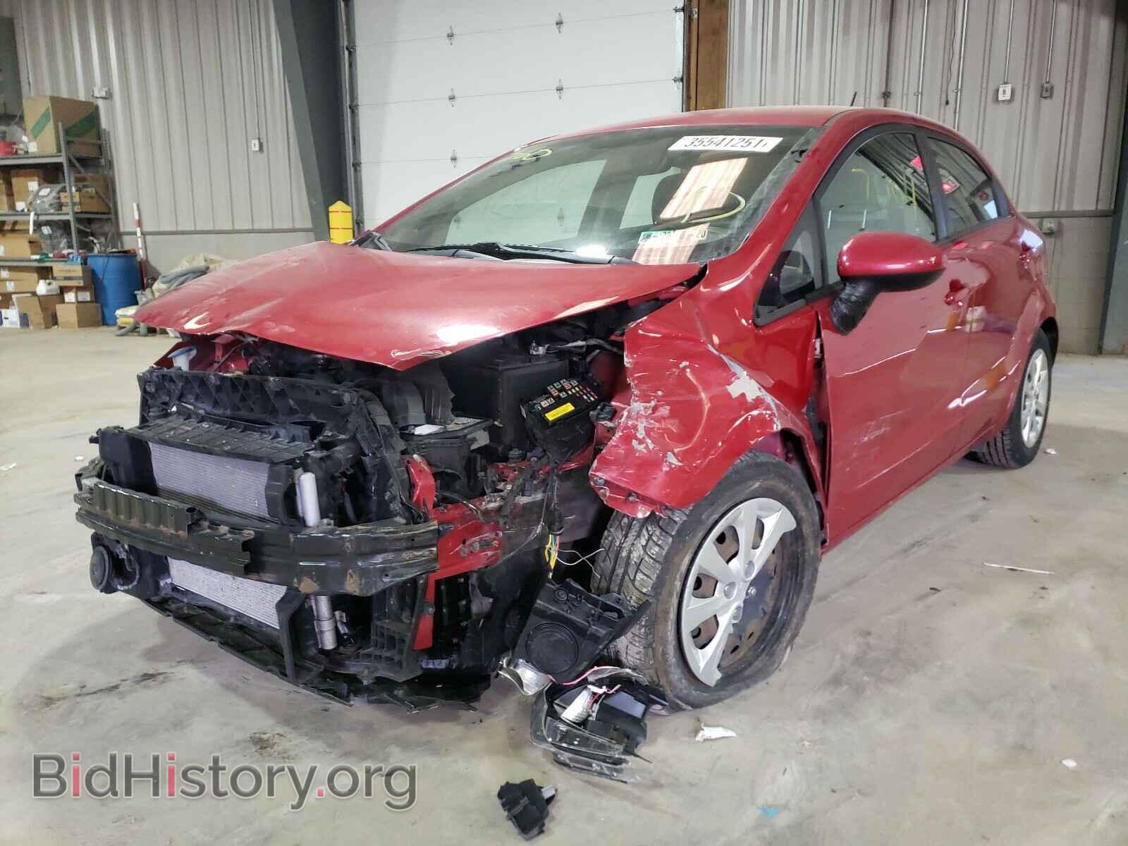 2014 KIA RIO - VIN: KNADN5A37E6401183 - Фото 2