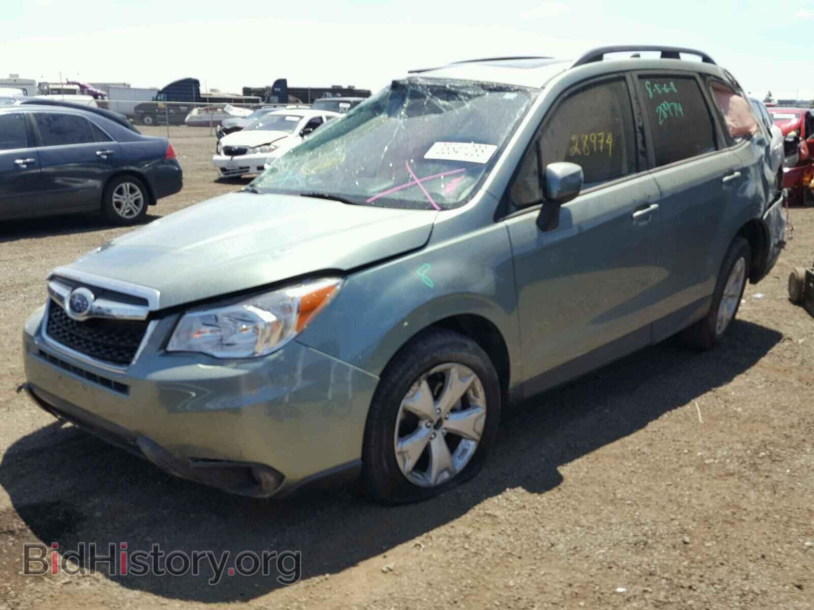 2016 SUBARU FORESTER - VIN: JF2SJAFC7GH507410 - Фото 2
