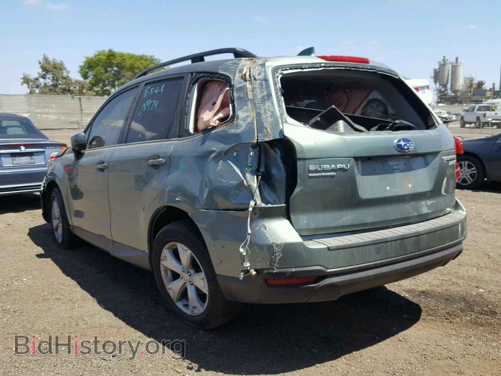 2016 SUBARU FORESTER - VIN: JF2SJAFC7GH507410 - Фото 3