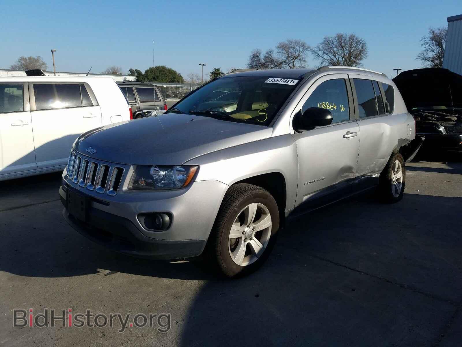 2016 JEEP COMPASS - VIN: 1C4NJDBB8GD610465 - Фото 2