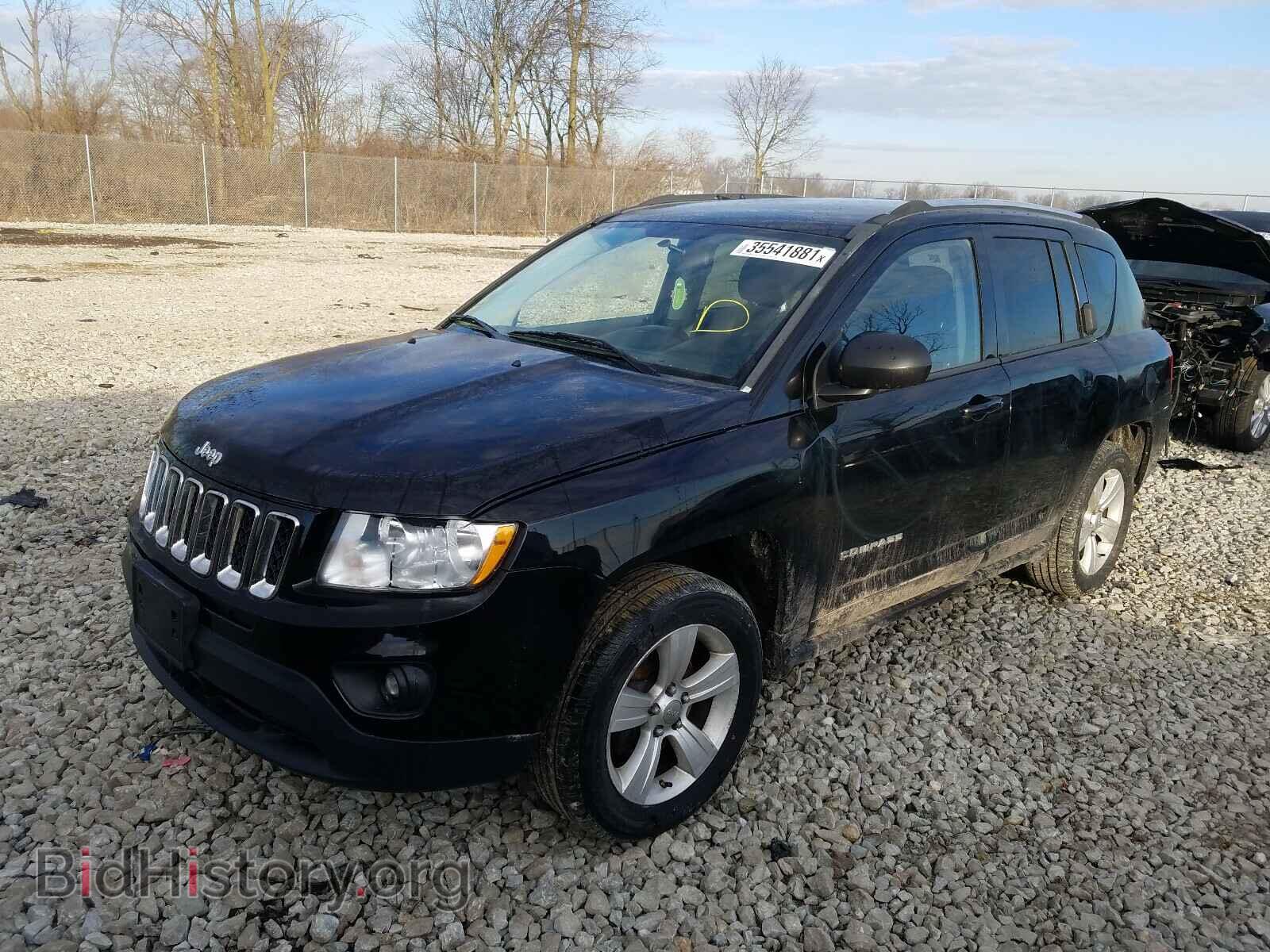 2012 JEEP COMPASS - VIN: 1C4NJCBA9CD530524 - Фото 2