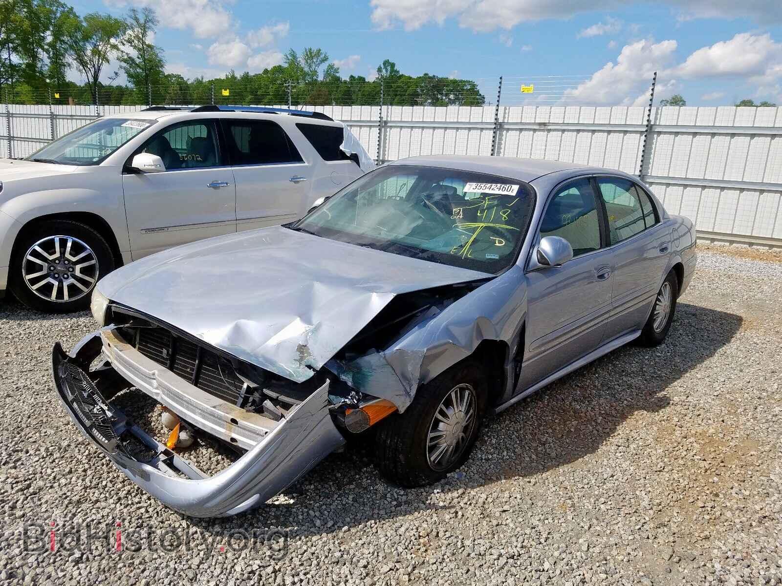 2005 BUICK LESABRE - VIN: 1G4HP52K05U209437 - Фото 2